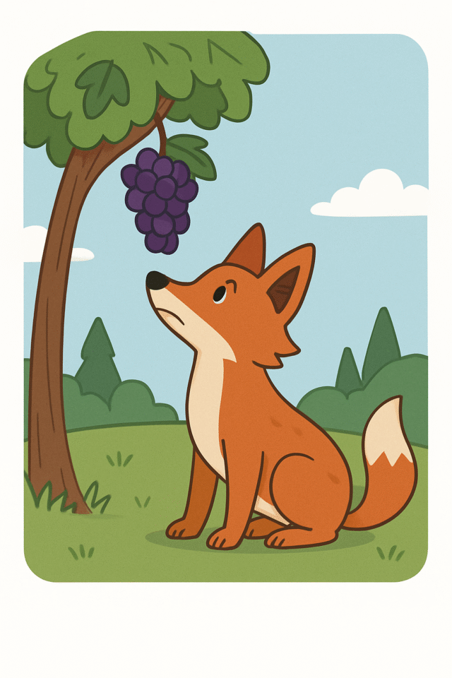 The Fox & the Grapes